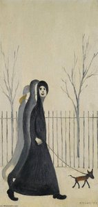 Out For A Walk — Laurence Stephen Lowry