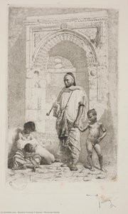 Moroccan Family — Mariano Fortuny Y Marsal