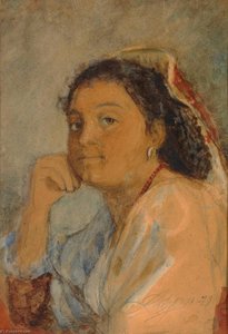 Swedish Spanjorska Spanish Woman — Anders Leonard Zorn