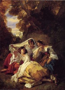 La Siesta — Franz Xavier Winterhalter