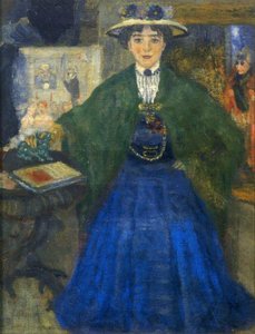Portrait D' Emma Lambotte — James Ensor