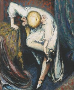 Girl Putting On Her Shoes — Aksel Waldemar Johannessen