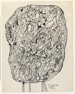 Table Laden With Objects (table Chargée D'objets) — Jean Philippe Arthur Dubuffet