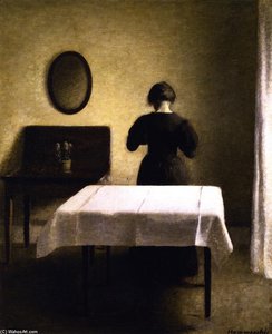 Interior — Vilhelm (hammershøi)hammershoi, Realism