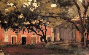 Yerres, The Aviary In The Ornamental Farm — Gustave Caillebotte