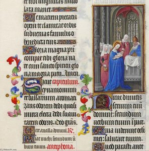 The Presentation In The Temple — Limbourg Brothers