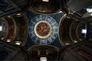 Parte central de la Capilla Mayor del Museo Cabañas