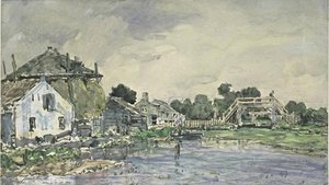 The Village Pond — Johan Barthold Jongkind