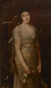 Portrait Of Alicja Worms — Wilhelm Von Kaulbach