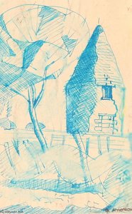 Spire And Trees — Jury Annenkov