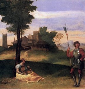 Rustic Idyll — Titian, Italian Renaissance