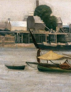 The Thames Above Battersea Bridge - — Paul Fordyce Maitland