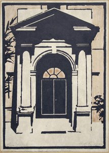 The School Porch — Thomas Read Pridgeon