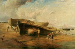 Ballast Boats At King's Lynn, Norfolk — Henry Baines