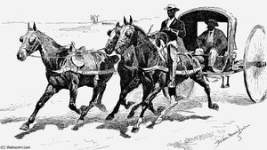 A Cuban Tobacco-planter In His Volante — Frederic Remington