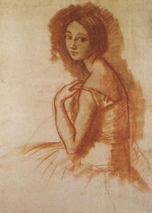 Portrait Of A Ballerina L.a. Ivanova — Zinaida Serebriakova