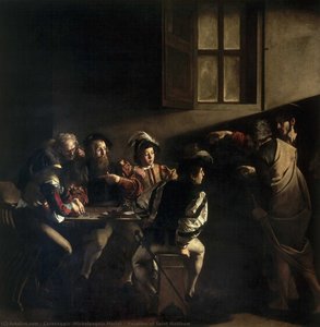 Vocation Of Saint Matthew — Caravaggio, Baroque Drama