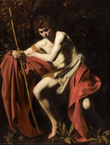 John The Baptist — Cecco Del Caravaggio (francesco Buoneri), Baroque