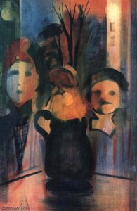 Man And Woman In The Window