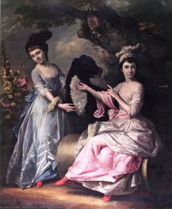 Mary And Agnes Berry — Johann Zoffany