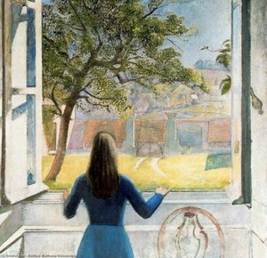 Girl At The Window — Balthus