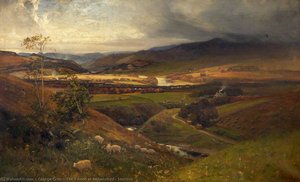 The Tweed At Abbotsford, Melrose — George Gray