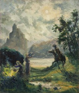 Macbeth And The Witches — Louis Michel Eilshemius