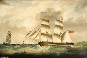 The Full-rigged ‚james Ray‘ — Joseph Heard