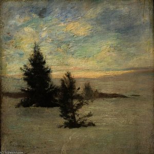 Snow Weather — John La Farge