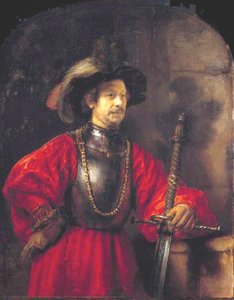 Portrait Of A Man In Military Costume — Rembrandt Peale, Baroque