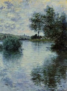 The Seine At Vetheuil — Claude Monet, Impressionism