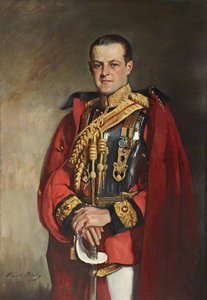 Huttleston Rogers Broughton (1896–1966), 1st Lord Fairhaven, In The Ceremonial Uniform Of The 1st Life Guards — Oswald Hornby Joseph Birley