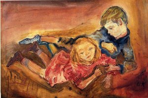 Children Playing — Oskar Kokoschka