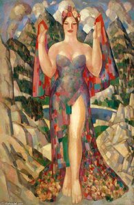Danu, Mother Of The Gods — John Duncan Fergusson