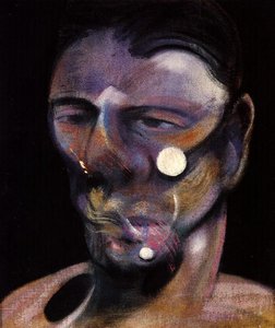 Three Studies For A Portrait Of Peter Board, 1975 Ii Right — Francis Bacon, Figurative Expressionism