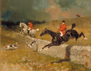 Le Saut De L'obstacle — Princeteau Pierre Charles Marie
