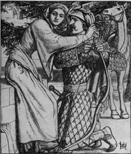 The Ballad Of Oriana — William Holman Hunt