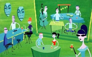 Sahg — Josh Agle (shag), Pop Surealism