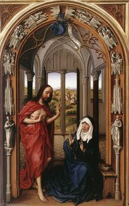Miraflores Altarpiece (right Panel) — Goswijn Van Der Weyden