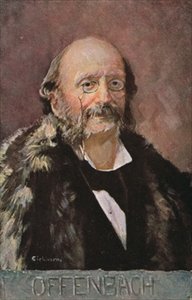 Portrait Of Jacob Offenbach — Albert Eichhorn