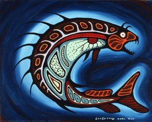 Spirit Fish — Carl Ray (1943 - 1978), Woodlands Style