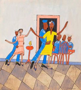 Sailor's Home — William H. Johnson