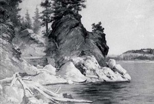 Tubs Hill, (painting) — Von Luerzer