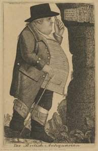 Captain Francis Grose, 1731 - 1791. Antiquary — Joachim Fritz Krauledat