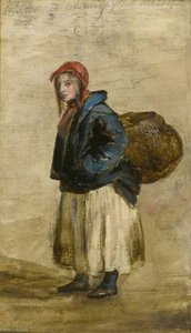Fisherwoman Returning From Market — Patrick Allan Fraser