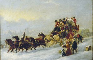 Travelling on a winter's day