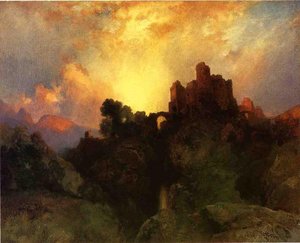 Caledonia, Stern And Wild — Thomas Moran, Hudson River School