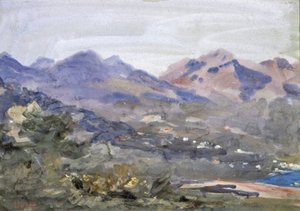 Above Menton — Hercules Brabazon Brabazon