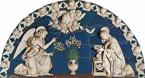 Annunciation — Andrea Della Robbia