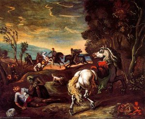 The Horse Has Gone — Giorgio De Chirico, Neo-baroque
